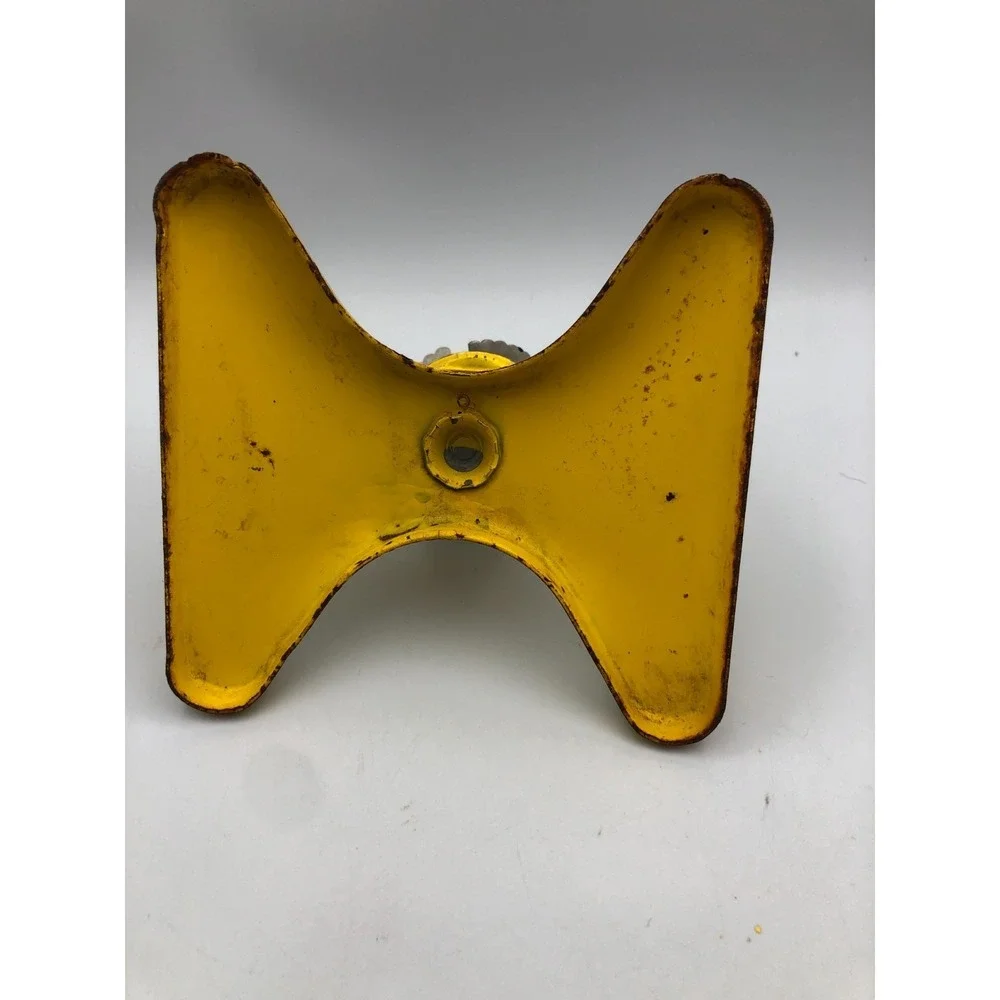 ZL Nelson Yellow All Metal Whirling Vane Sprinkler Vintage Original